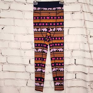 NWOT! Free People Movement Mid Rise Printed Leggings Polar Bear Size Extra Small